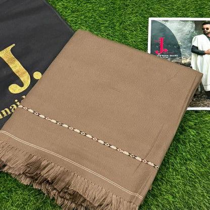 J.Mardana Shawl | Gent's Shawl | Soft Wool Shawl For Men's | Elegant Wool Shawl For Men's