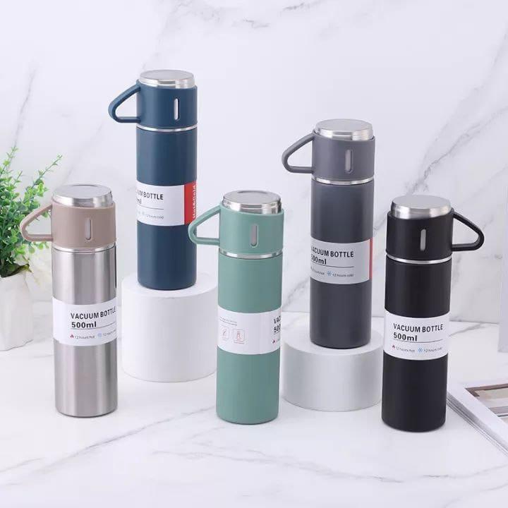 Stainless Steel Water Bottle 500ml | Leak Proof & Durable Bottle | Water Bottle | Gym Water Bottle | Travel Water Bottle | Leak proof Bottle