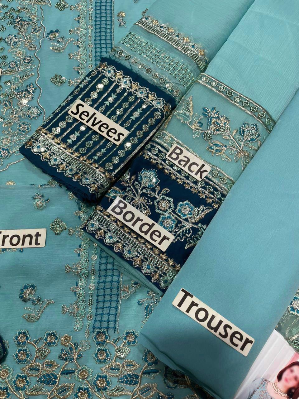 Charizma Embroidered Chiffon Collection