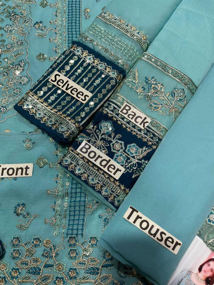 Charizma Embroidered Chiffon Collection