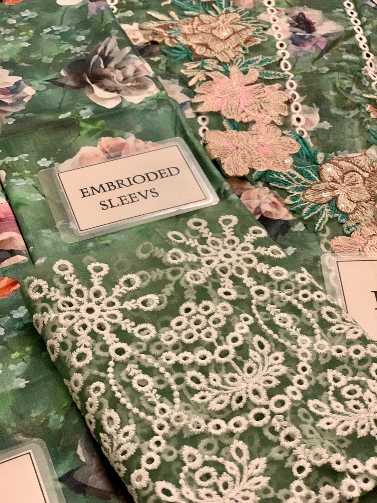 Asifa Nabel Lawn Collection | Heavy Embroidered Digital Lawn Suit | Luxury Lawn Dress For Girl's