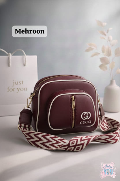 Gucci Zipper Stylish Bags for Women | Trendy & Elegant Luxury Bags | Stylish Zipper Bag | Fashionable Bags | Anu Collection