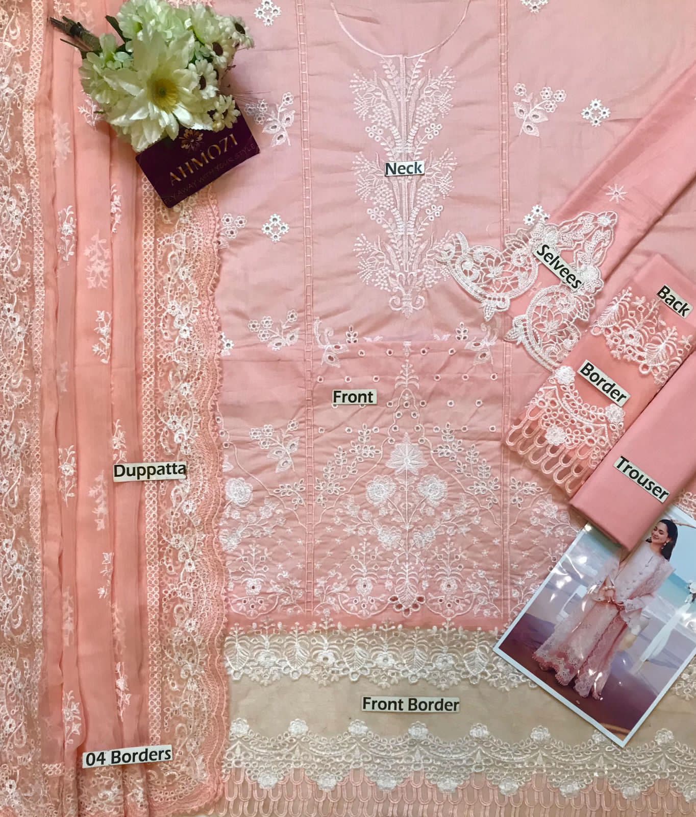 SEREENE Lawn Collection | Pure Lawn Heavy Embroidered Suit | Luxury Lawn Collection | Beautiful Unstitched Party Dress | Embroidery Lawn Suit