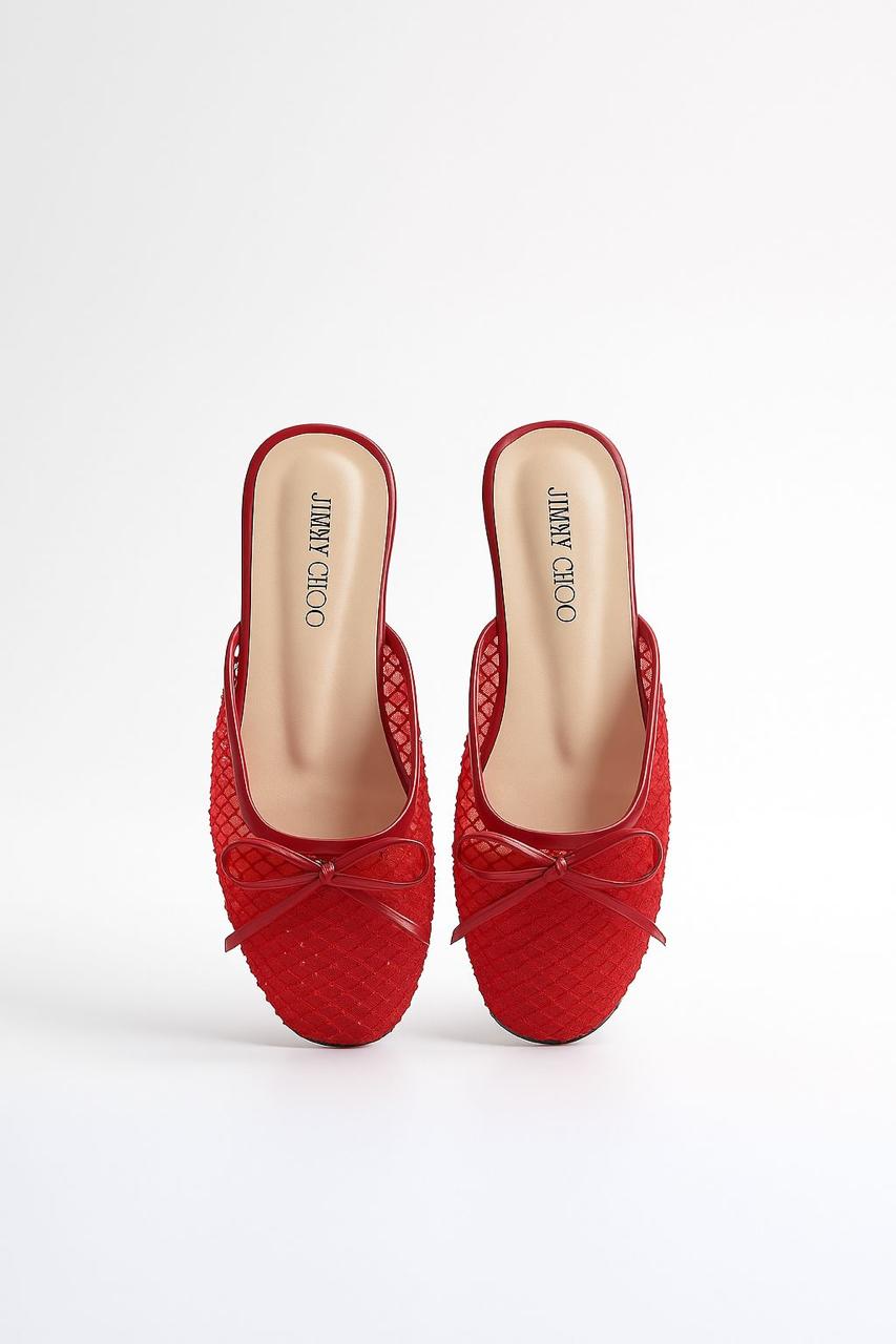 Jimmy Choo Flat Bow Pumps| New Flat Chappal| Flat Chappal For Girl's| Branded Slippers| Stylish Slippers For Girl's