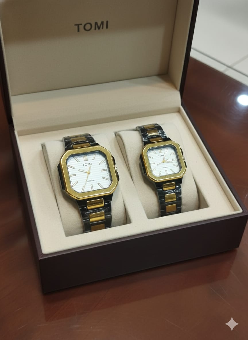 Beautiful Couple Watch| Couple Chain Watch| Couple Watch ⌚