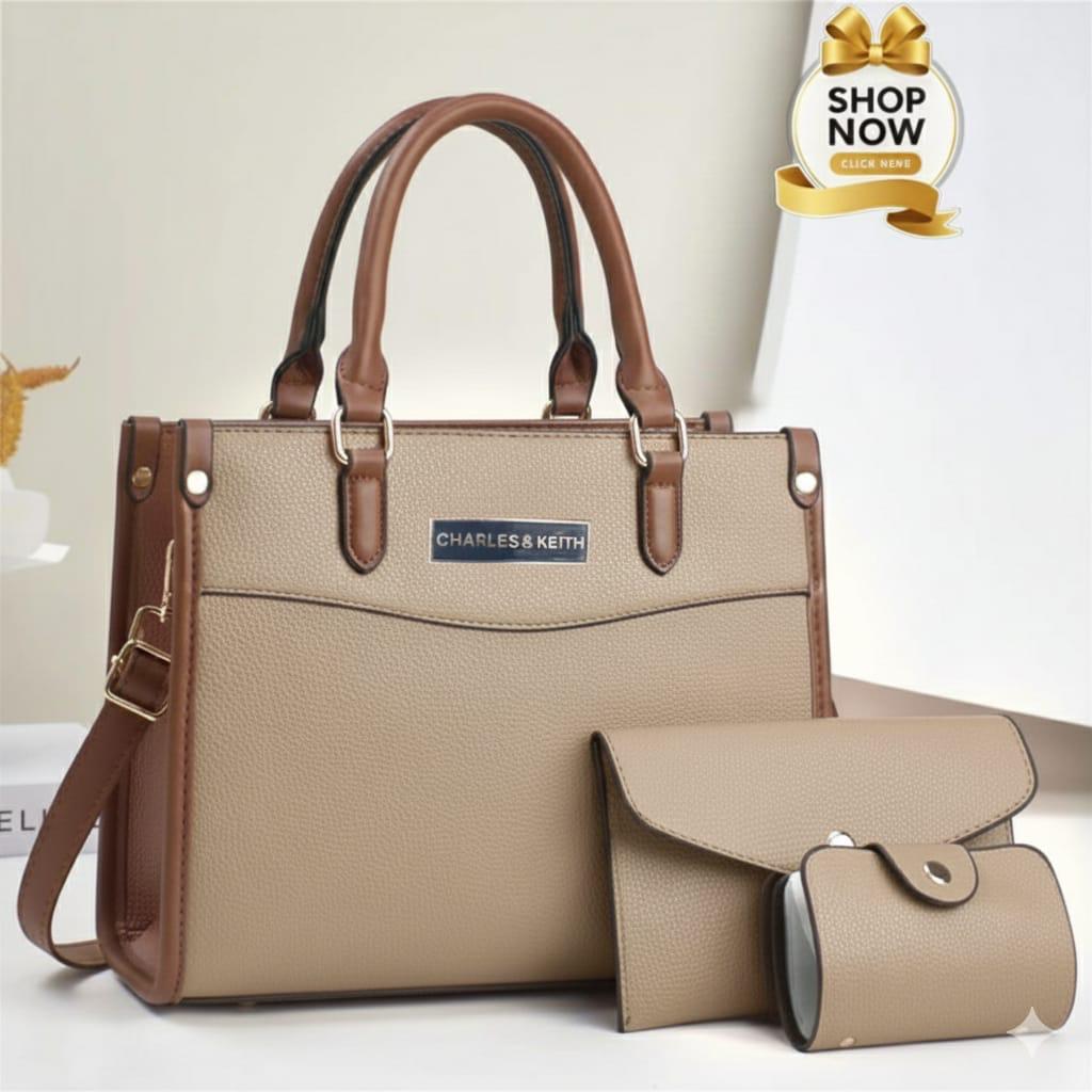 3pc C.K High Quality Bags for Women | Premium Ladies Bags in Pakistan | Stylish Bag's For Women 👜