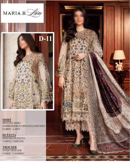 Maria B MPRINT Lawn Collection 2026 | Printed Lawn Suit | Branded Suit |
