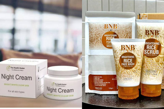 BNB R Night Cream for Glowing Skin | Overnight Repair, Hydration & Skin Brightening