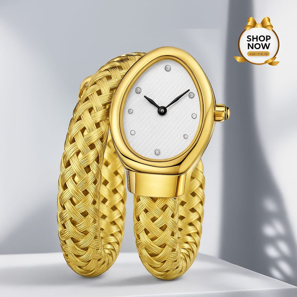 New Snake Bracelet Woman Watch| New Watch For Girl's| Stylish Watch For Girl's