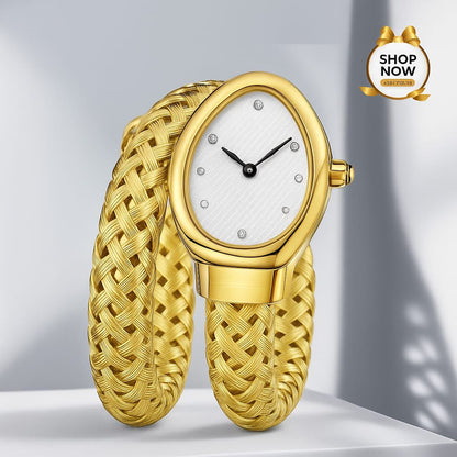 New Snake Bracelet Woman Watch| New Watch For Girl's| Stylish Watch For Girl's